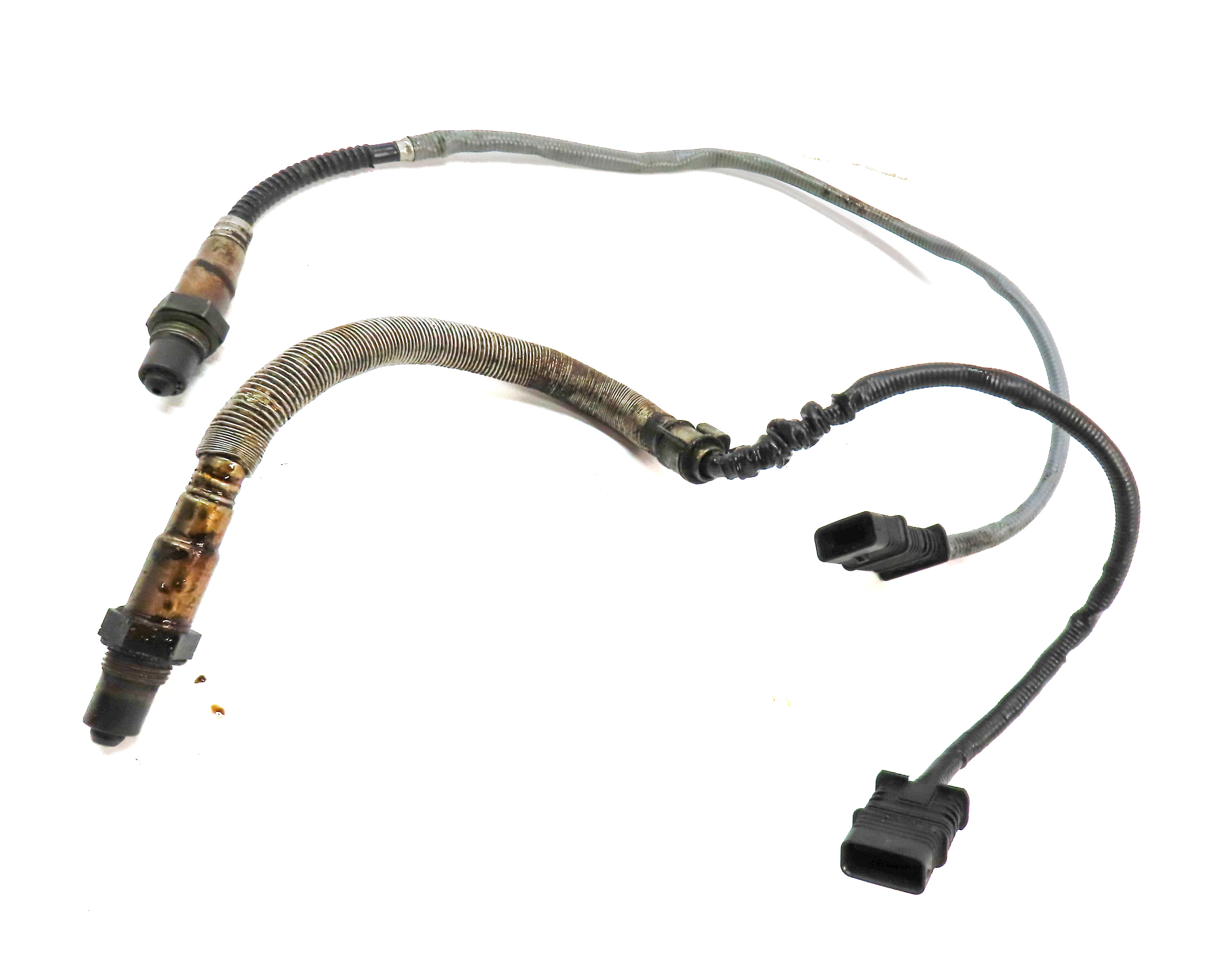 13 BMW 335I CONVERTIBLE (E93) 3.0L (N55) ENGINE OXYGEN LAMBDA PROBE SENSOR SET/2 — exact item pictured